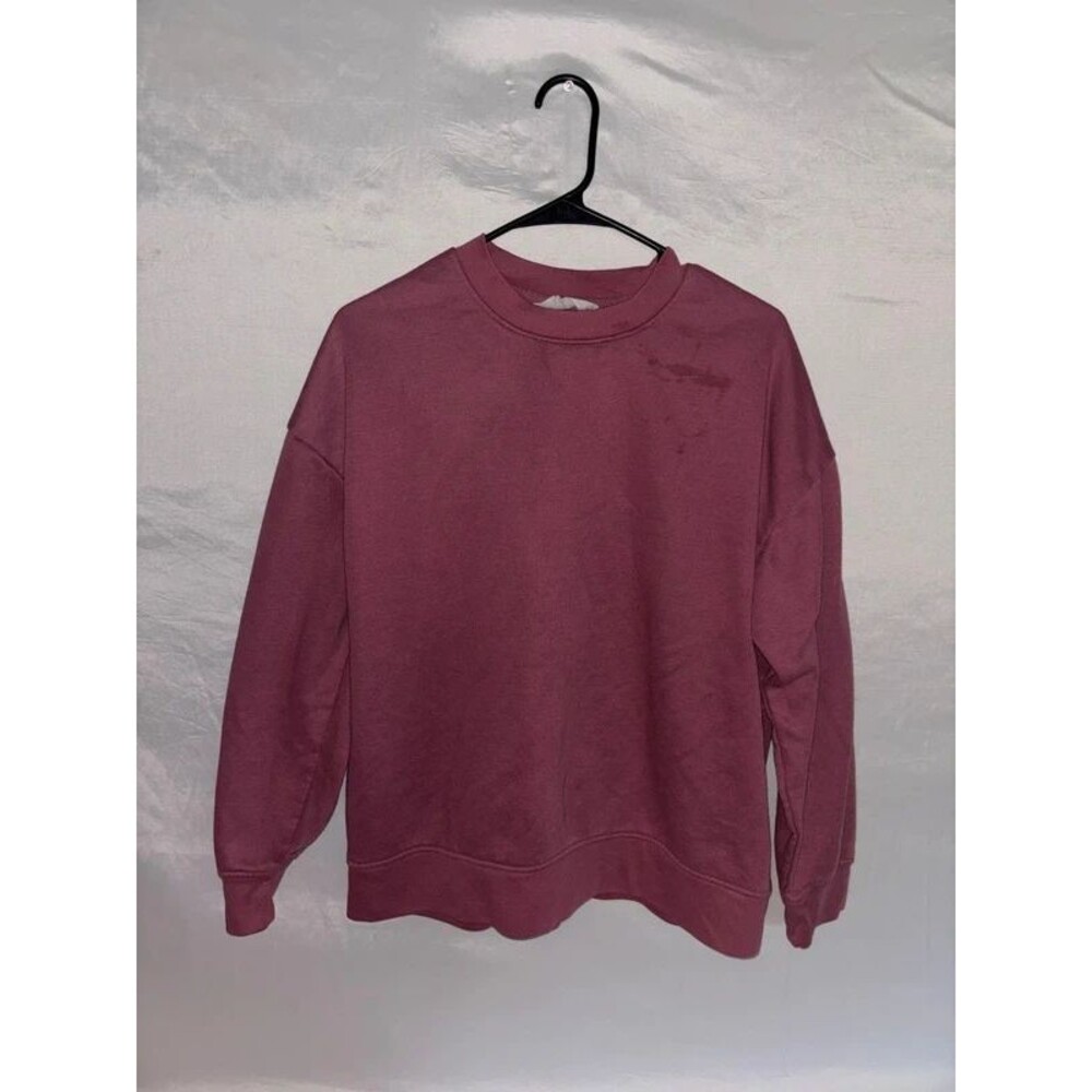 Primary cares sweater jumper burgundy Size L